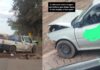 MG: caminhonete e carro se chocam no trevo de Murtinho, na BR-040 MG: caminhonete e carro se chocam no trevo do Murtinho, na BR-040