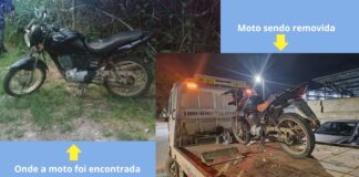 Moto, produto de furto, é recuperada pela GCM no bairro Boa Viagem, em Itabirito Moto, produto de furto, é recuperada pela GCM no bairro Boa Viagem, em Itabirito
