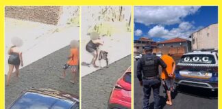 Ouro Preto: por não aceitar fim do relacionamento, agride ex-namorada na rua e acaba preso pela GCM