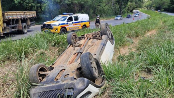 Traficante de alta periculosidade do TCP é preso após capotamento na MG-424