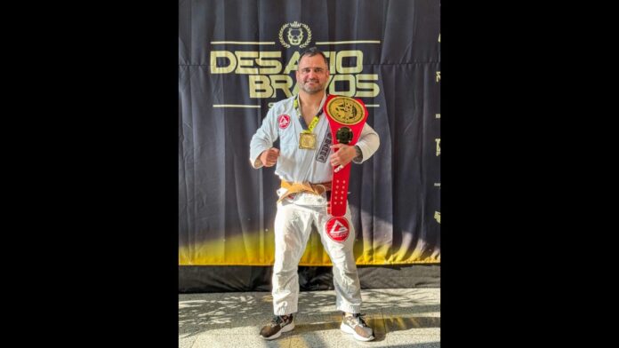 De Itabirito, atleta Daniel Moura é campeão na Copa Desafio Bravos Jiu-Jitsu em Ibirité