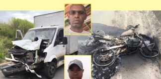 MG: irmãos morrem em acidente entre moto e caminhão na LMG-759 MG: irmãos morrem em acidente entre moto e caminhão na LMG-759