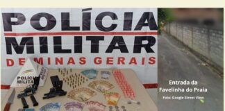 Itabirito: preso traficante da Favelinha do Praia com revólver furtado no Capanema, R$ 2.700 e outra arma Itabirito: preso traficante da Favelinha do Praia com revólver furtado no Capanema, R$ 2.700 e outra arma