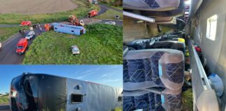 Tragédia em MG: ônibus capota na MG-223 e deixa 11 mortos, sendo 2 crianças Tragédia em MG: ônibus capota na MG-223 e deixa 11 mortos, sendo 2 crianças