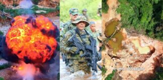 PM de Meio Ambiente, Bope e Ibama destroem garimpos ilegais de ouro em 2 distritos de Mariana PM de Meio Ambiente, Bope e Ibama destroem garimpos ilegais de ouro em 2 distritos de Mariana