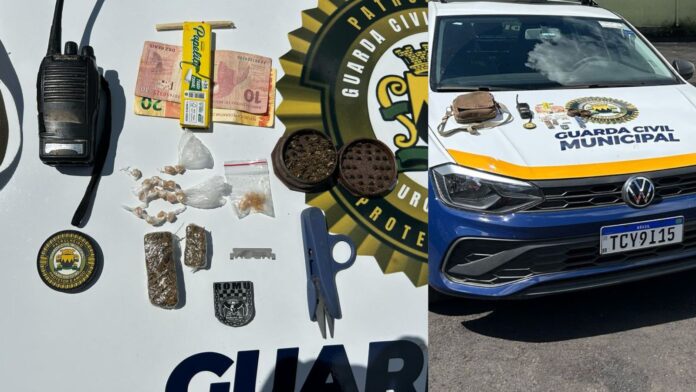 Cachoeira do Campo: 2 menores “dichavam” maconha na rua e são pegos (com pedras de crack) pela GCM