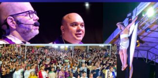 Itabirito: Sermão do Descendimento da Cruz reúne multidão na Praça da Estação Itabirito: Sermão do Descendimento da Cruz reúne multidão na Praça da Estação