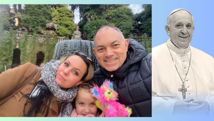 Morando em Roma, Renato Nanati, que viveu em Itabirito, fala à TV Globo sobre o papa Francisco Morando em Roma, Renato Nanati, que viveu em Itabirito, fala à TV Globo sobre o papa Francisco
