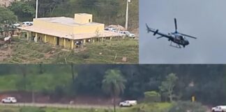 Helicóptero: PM procura traficante, que teria voltado a Itabirito com armas, drogas e para matar comparsa Helicóptero: PM procura traficante, que teria voltado a Itabirito com armas, drogas e para matar comparsa