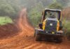 Obra de recuperação em estrada rural de Santa Rita de Ouro Preto entra na fase final Obra de recuperação em estrada rural de Santa Rita de Ouro Preto entra na fase final