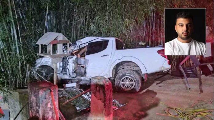 MG: vereador de Machado, Juninho Magalhães, morre após bater caminhonete em muro MG: vereador de Machado, Juninho Magalhães, morre após bater caminhonete em muro