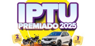Itabirito: IPTU Premiado continua em 2025; 1 carro e 2 motos serão sorteados Itabirito: IPTU Premiado continua em 2025; 1 carro e 2 motos serão sorteados