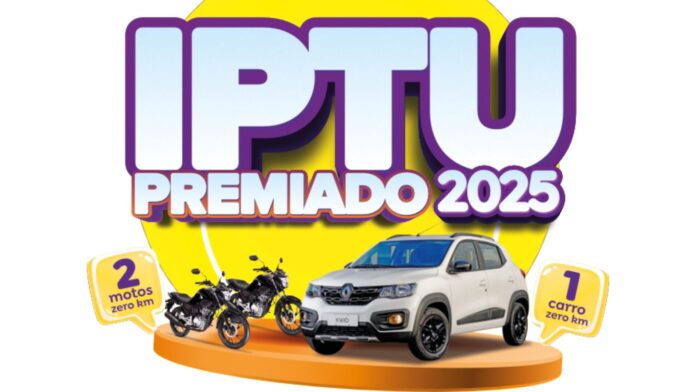 Itabirito: IPTU Premiado continua em 2025; 1 carro e 2 motos serão sorteados