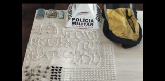 Itabirito: 197 pinos de cocaína, 124 pedras de crack e 16 buchas de maconha são deixados em chácara Itabirito: 197 pinos de cocaína, 124 pedras de crack e 16 buchas de maconha são deixados em chácara