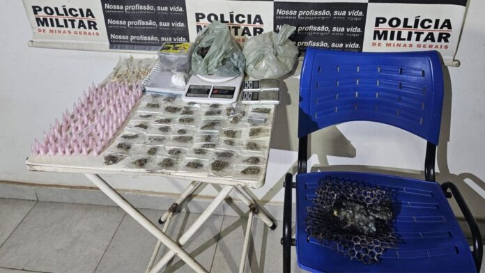Mariana: homem furta celular, troca por droga, e PM desarticula biqueira; 5 presos, sendo 3 mulheres