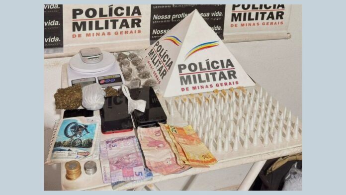 BO em Mariana começa com furto e acaba com autor preso e mais 5 surpreendidos pela PM numa 'biqueira'