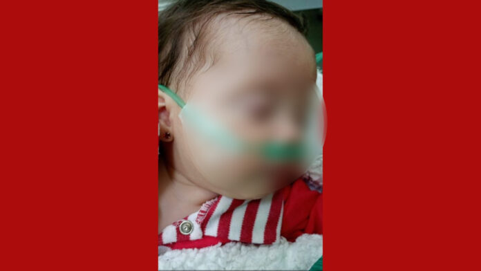 Bebê, em estado grave na UPA de Itabirito, aguarda transferência urgente; família desesperada