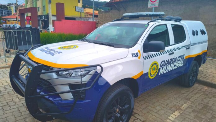 Picape S10: GCM de Itabirito tem nova viatura