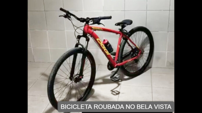 Bicicleta é furtada de residência no Bela Vista, em Itabirito