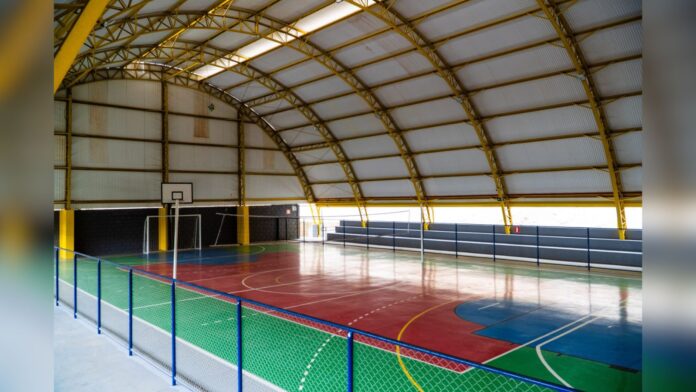 Itabirito: quadra esportiva pública é inaugurada no Padre Adelmo