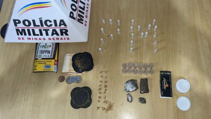Cachoeira do Campo, Ouro Preto: adolescente (de 16 anos) é apreendido com 27 pedras de crack