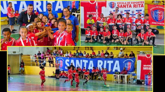 Santa Rita, Itabirito: 10º Festival Esportivo reúne 500 jogadores entre crianças e jovens