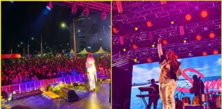 Minas ao Luar: em meio ao frio de cerca de 10°C, Sandra Sá canta seus sucessos em Itabirito Em meio ao frio de cerca de 10°C, Sandra Sá canta seus sucessos na Praça da