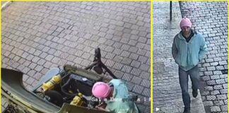 Manhã de domingo, Centro de Itabirito: ladrão furta bateria de jipe e é flagrado por câmeras Manhã de domingo, Centro de Itabirito: ladrão furta bateria de jipe e é flagrado por câmeras