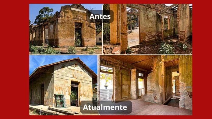 Tour virtual 360° mostra Estação de Engenheiro Corrêa, que está sendo restaurada pela Herculano