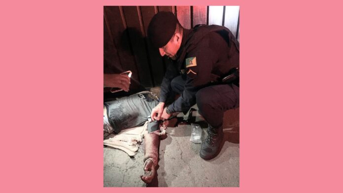 Em Mariana, jovem dá 5 facadas na companheira transexual e é preso pela Polícia Municipal