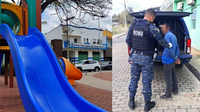 Itabirito: após mijar em brinquedos da São Sebastião, homem resolve exibir o pênis e acaba preso pela GCM   