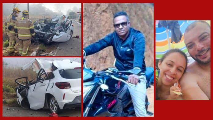 4 mortos (incluindo bebê de 8 meses) em acidente na BR-262, em MG    