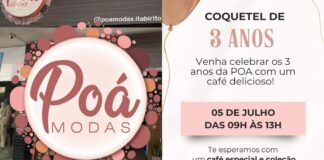 Poá Modas celebra, com café especial neste sábado, três anos da loja em Itabirito Poá Modas celebra, com café especial neste sábado, 3 anos da loja em Itabirito