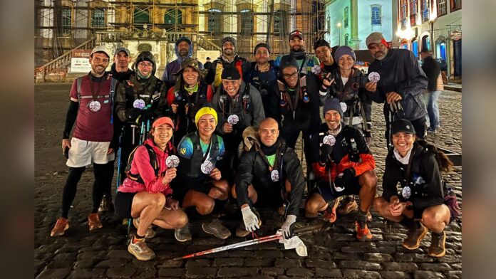 MG: atletas percorrem 108 km entre Nova Lima e Ouro Preto em preparação para ultramaratona