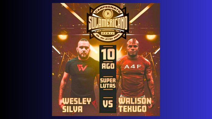 Professor Wesley, de Itabirito, tem luta marcada no Sul Americano da Pacific Federation Brazilian Jiu Jítsu