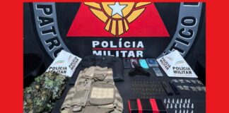 Barracão no fundo de bar, no Rosário, em Mariana, era usado para armazenar drogas, arma e muita munição Barracão no fundo de bar, no Rosário, em Mariana, era usado para armazenar drogas, arma e muita munição