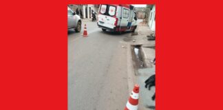 Itabirito: homem cai de laje de 5 metros no Padre Eustáquio e fica com suspeita de traumatismo Itabirito: homem cai de laje de 5 metros no Padre Eustáquio e fica com suspeita traumatismo na cabeça