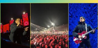 Itabirito: público canta com Samuel Rosa no Julifest Itabirito: público canta com Samuel Rosa no Julifest