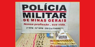 Itabirito: traficantes do PA, sendo 1 adolescente, são surpreendidos ao tentar fugir da PM Itabirito: traficantes do PA, sendo 1 adolescente, são surpreendidos ao tentar fugir da PM