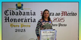 De Itabirito, Leide (efetiva da Prefeitura de Ouro Preto) é reconhecida, pela 2ª vez, pela Câmara ouro-pretana De Itabirito, Leide (efetiva da Prefeitura de Ouro Preto) é reconhecida, pela 2ª vez, pela Câmara ouro-pretana