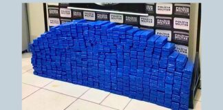 Cerca de 300 quilos de maconha são encontrados em carro na BR-356; dois homens presos Cerca de 300 quilos de maconha são encontrados em carro na BR-356; dois homens presos