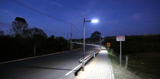 Ouro Preto: pista de caminhada do Maracujá recebe iluminação solar em 64 postes Ouro Preto: pista de caminhada do Maracujá recebe iluminação solar em 64 postes