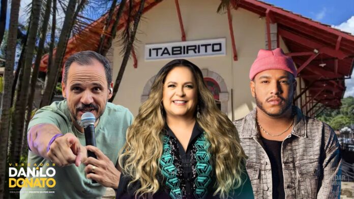 Banda Dominus, Celina Borges e Flávio Vitor Jr. se apresentarão em Itabirito em 21/9