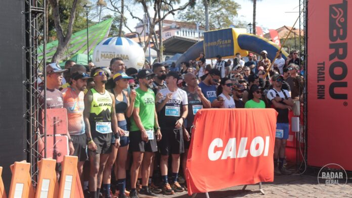 Mariana recebe mais de 1300 atletas no Desafio BROU 2025. Foto - divulgação.