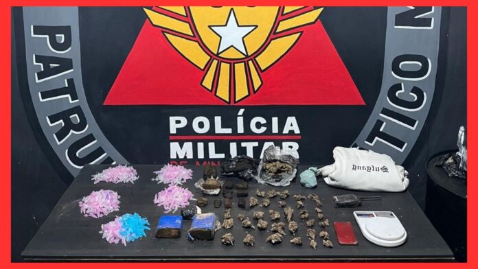 Ouro Preto: durante operação no Padre Faria, PM apreende cocaína, skank e haxixe