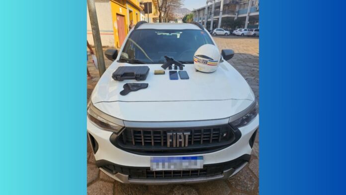 Dupla de São Paulo é presa em Mariana após ameaça armada no trânsito e tentativa de extorsão por dívida