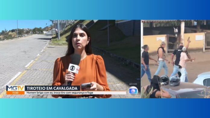 Citando nomes de envolvidos, TV Globo repercute tiroteio em cavalgada de Itabirito