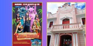 Espetáculo Lilo & Stitch desembarca em Mariana Espetáculo Lilo & Stitch desembarca em Mariana