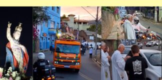 Itabirito, Dia de Nossa Senhora da Boa Viagem: condutores de carros e motos são abençoados Itabirito, Dia de Nossa Senhora da Boa Viagem: condutores de carros e motos são abençoados