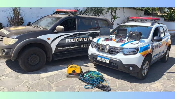 Ação da PC e PM: onda de furtos, que assustou Itabirito, pode ter chegado ao fim com prisão de trio